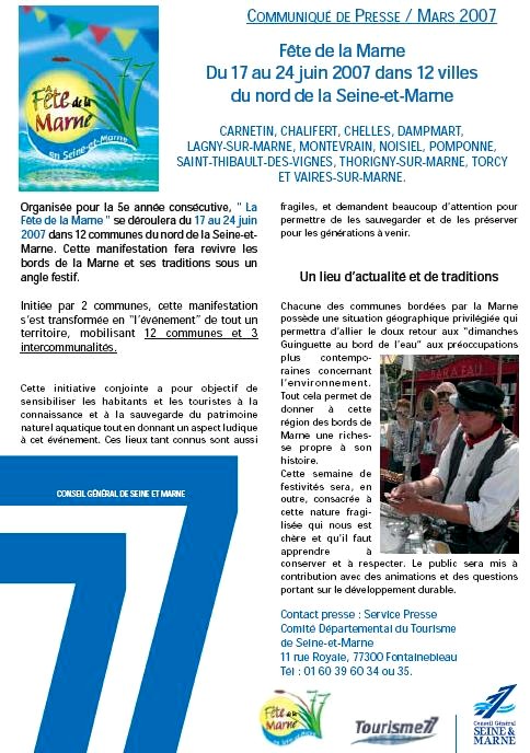 Fête de la Marne 2007