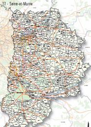 carte de seine-et-marne